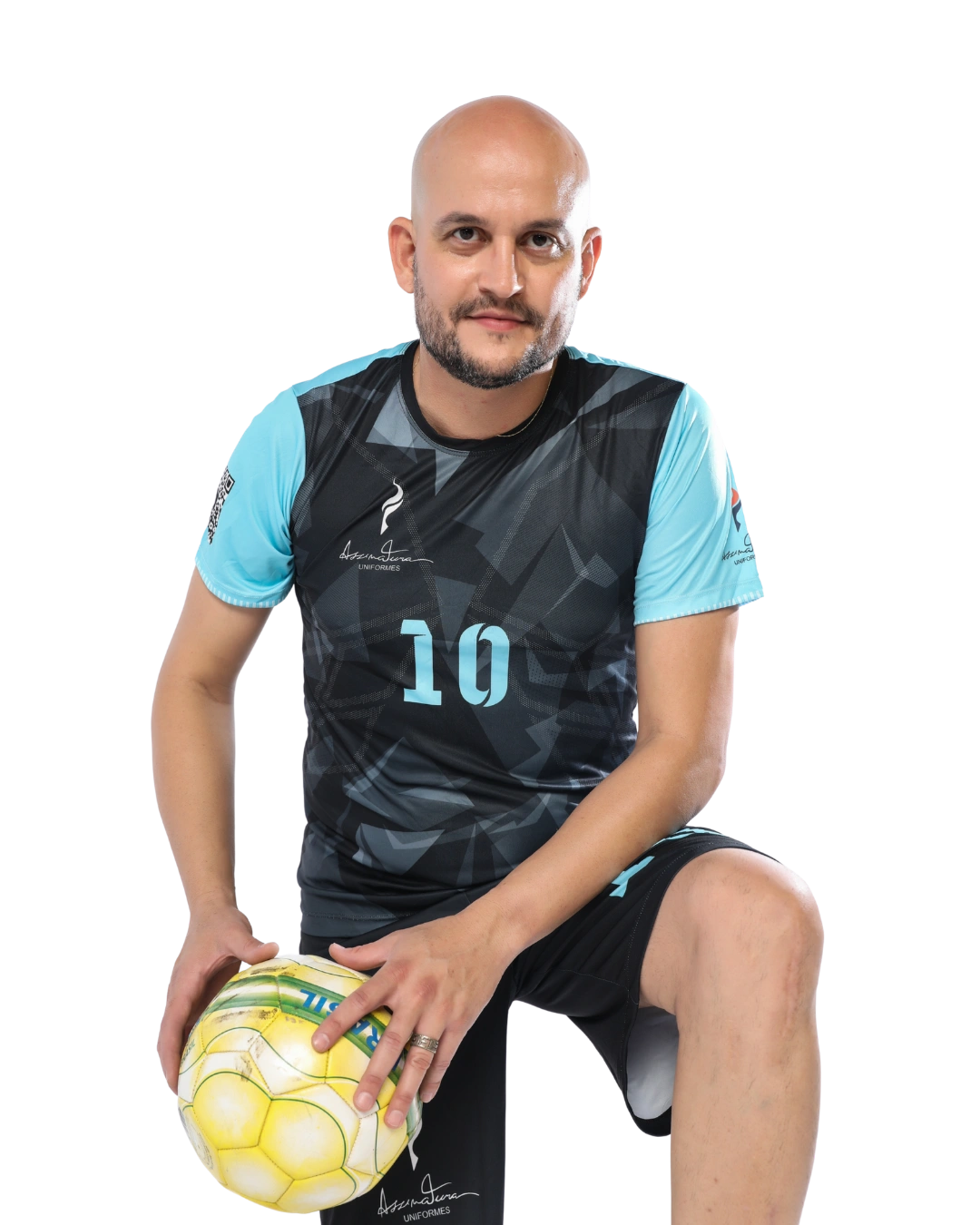 Uniforme esportivo para times, atletas e camisetas de corrida